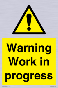 Warning Work in progress